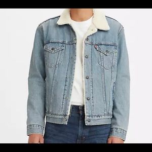 LEVI STRAUSS & CO. JEAN SHERPA JACKET